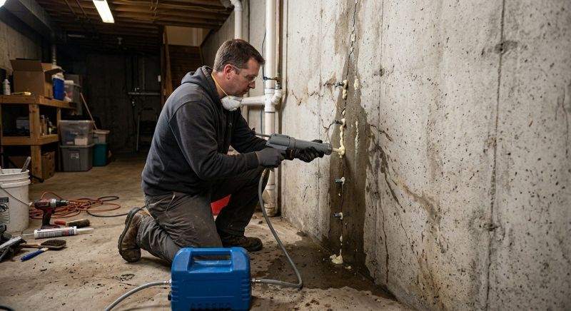 Basement Foundation Repair in Shelby County, AL