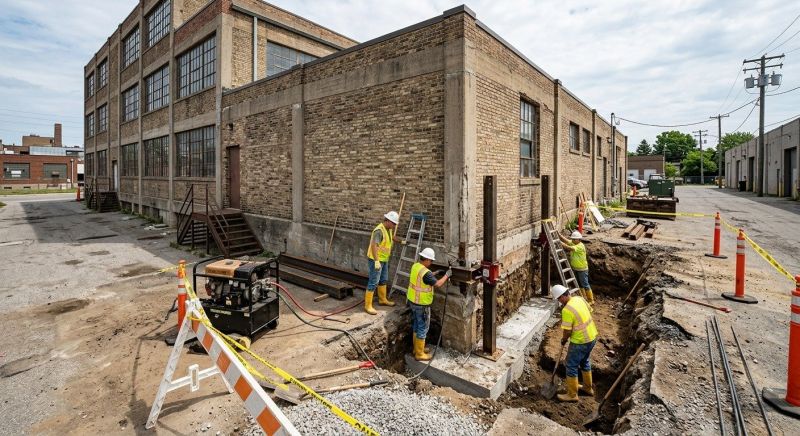 Commercial Foundation Repair in Shelby County, AL