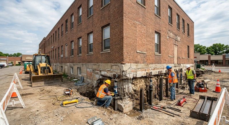 Commercial Foundation Repair in Shelby County, AL