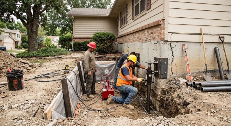 Concrete Foundation Repair in Leeds, AL