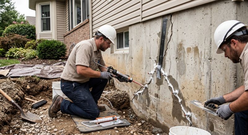 Cracked Foundation Repair in Trussville, AL