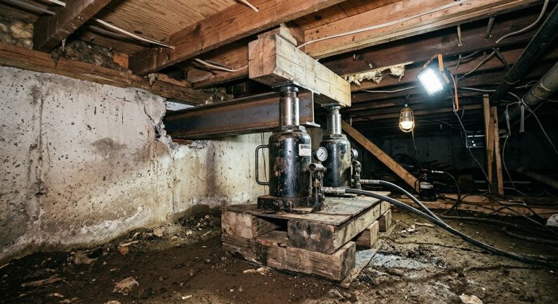 Foundation Jacking in Chelsea, AL