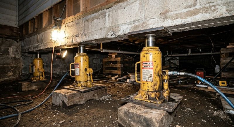 Foundation Jacking in Chelsea, AL