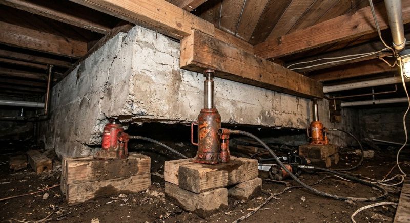 Foundation Jacking in Wilsonville, AL