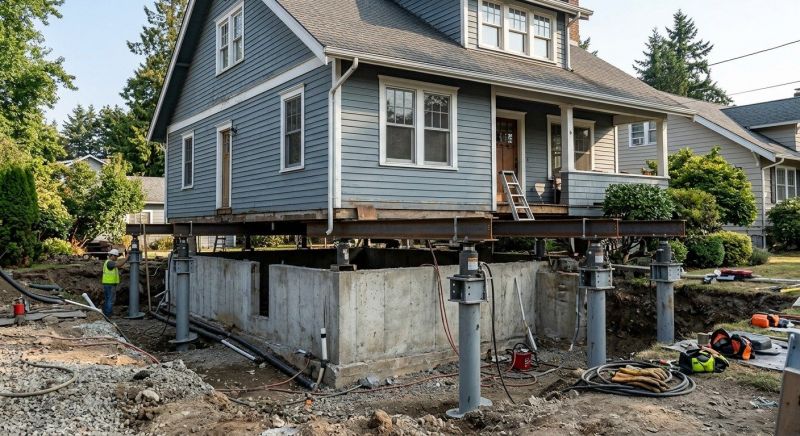 Foundation Raising in Odenville, AL