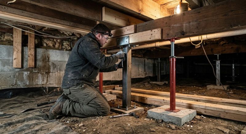 Foundation Structural Repair in Wilsonville, AL