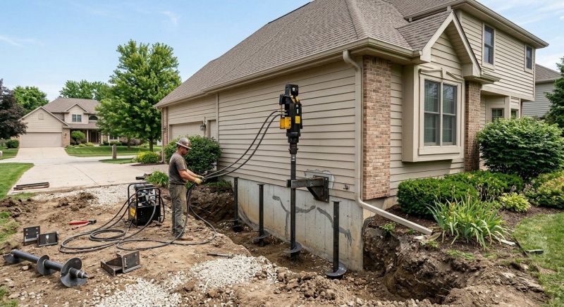 Helical Pile Installation in Shelby County, AL