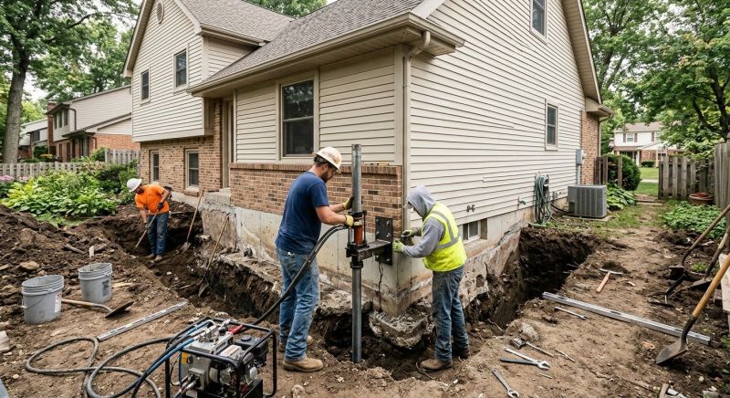 House Foundation Repair in Helena, AL