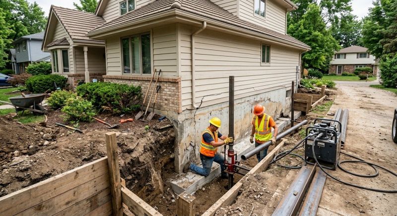 House Foundation Repair in Odenville, AL