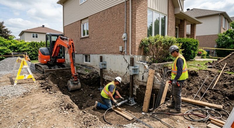 House Foundation Repair in Wilsonville, AL