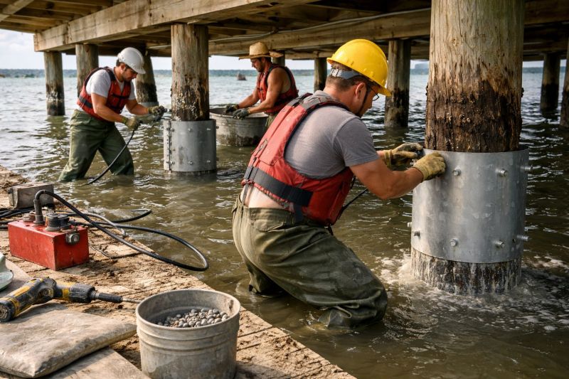 Piling Repair in Wilsonville, AL