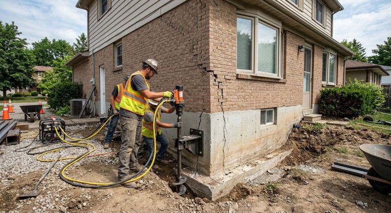 Settling Foundation Service in Shelby County, AL