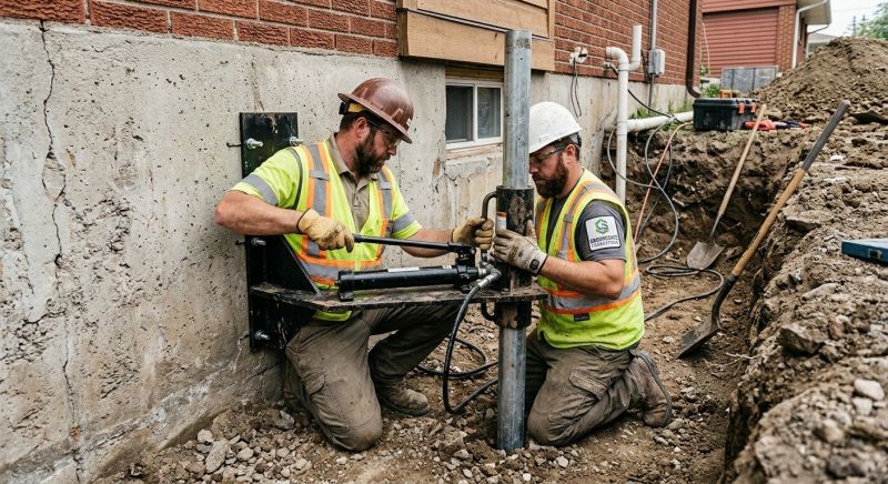 Settling Foundation Service in Wilsonville, AL