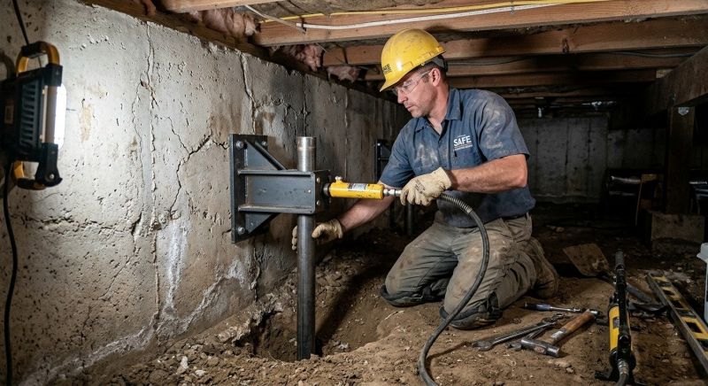 Settling Foundation Service in Wilsonville, AL