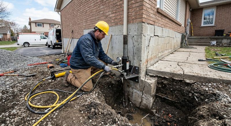 Sinking Foundation Repair in Pelham, AL