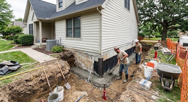 Slab Foundation Repair in Shelby County, AL