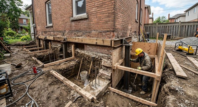 Structural Underpinning in Shelby County, AL